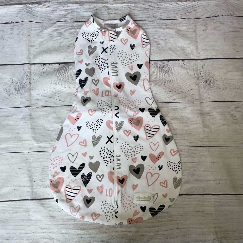 White Woombie Baby Swaddle